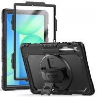 Husa pentru Samsung Galaxy Tab S10 FE+, Tech-Protect, Solid, Neagra