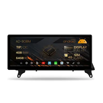Navigatie BMW X5 E70 X6 X71 (2011-2013), Varianta CIC, Android 13, BM-Octacore 4GB RAM + 64GB ROM, 12.3 Inch - AD-BGBM12004CI+AD-BGRKITBM002