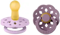 Suzete Bibs - Boheme, 6-18 luni, 2 buc, Violet Sky/Mauve
