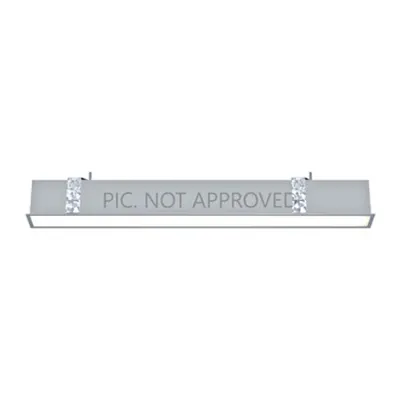 Profile luminaire RE 10W 3000K 1270lm Alu anodized L-855mm