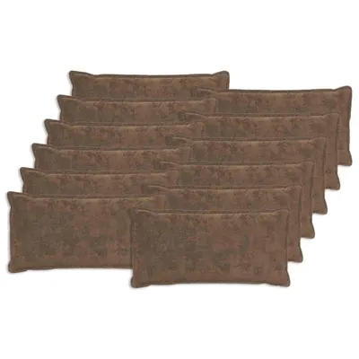 vidaXL Husă pentru pernă 12 buc. HOUTEN Maro deschis 40 x 80 cm