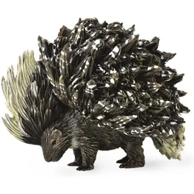 Figurina porc Spinos Indian pictata manual L Collecta