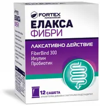 Elaxa Fibre, 12 pliculețe, Fortex