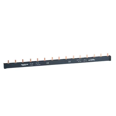 Bara Colectoare Tip Pieptene Domae - 3 Poli - 63 A - L = 405 Mm, 15 X 27 Mm