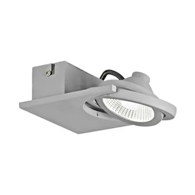 Brea Pro 1flg. 9W 3000K silver IP20