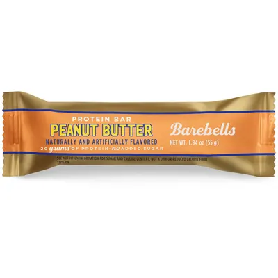 Baton Proteic cu Aroma de Unt de Arahide fara Zahar Adaugat 55g