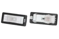 Lumina numar inmatriculare (W5W, 2 buc.; cu bec LED) potrivit DACIA DUSTER I HS, LODGY, LOGAN II; RENAULT CAPTUR I, ESPACE IV Ph I, ESPACE IV Ph II,