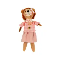 Decorațiune Zooky animăluț leoaică cu rochiță roz