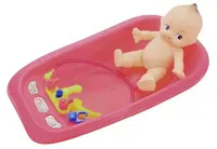 Set pentru bebeluși în cadă cu duș Raya Toys - Baia mică