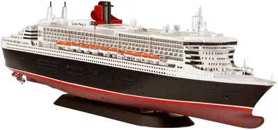 Model de asamblat Revell Nave - Linerul Queen Mary 2