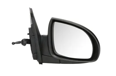 Oglinda dreapta potrivit KIA PICANTO 2004-2009 - mecanica , crom, grunduita