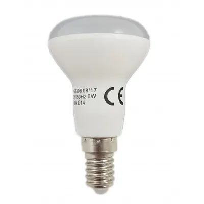 Bec Led E14, model R50, 8W=60W, 2700K, lumina calda