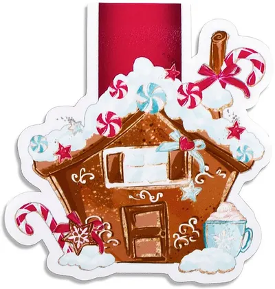Separator magnetic pentru cărți Next Lit - Gingerbread House