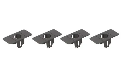 Set montaj senzori parcare Spate potrivit RENAULT MEGANE III Ph I 2008-2012 - (4 buc; plastic)