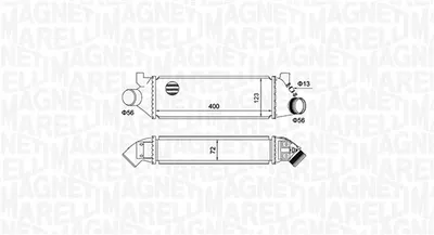 Compresor intercooler potrivit FORD TRANSIT 2.0D 08.00-05.06