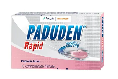 Paduden Rapid 200 Mg X 10