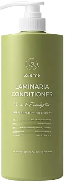 Laferme Laminaria Balsam pentru păr gras Pine &Balsam, 1000 ml