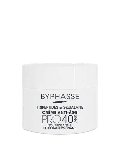 Crema anti-imbatranire cu Tripeptide & Squalan Pro40, 60ml, Byphasse