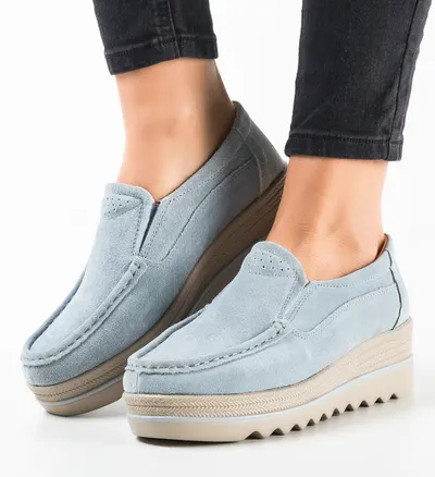 Pantofi Casual Smirno Albastri