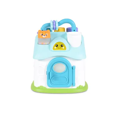 Sorter pentru copii Moni Toys - House, albastru