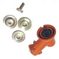 Cap inferior motocoasa pentru teava de 26mm , tija cu 9 (cu surub)