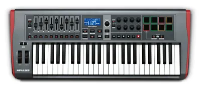 MIDI controler Novation - Impulse 49, gri