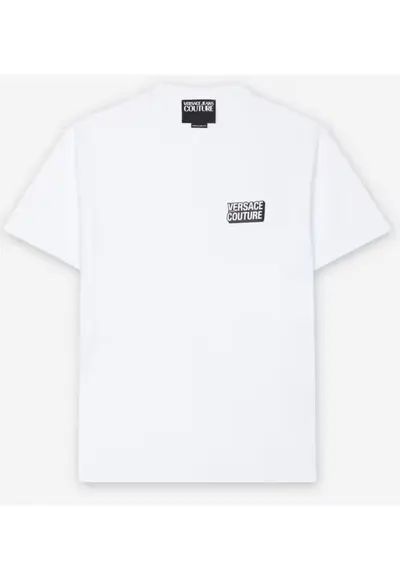 Tricou din bumbac cu detaliu logo