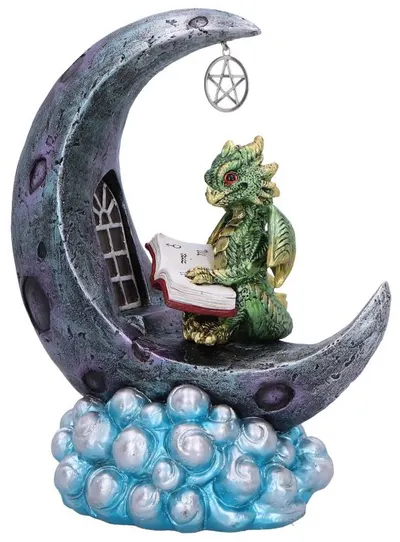 Statuetă Nemesis Now Adult: Gothic - Moonbound Scholar, 21 cm