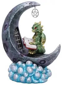 Statuetă Nemesis Now Adult: Gothic - Moonbound Scholar, 21 cm