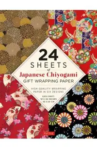 24 Sheets of Chiyogami Patterns Gift Wrapping Paper: High-Quality 18 X 24 (45 X 61 CM) Wrapping Paper