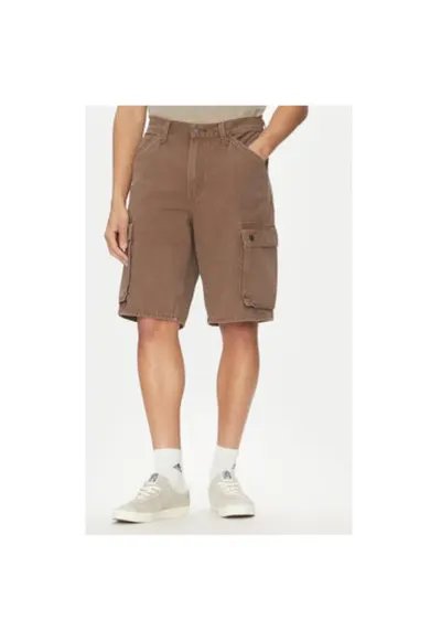 Pantaloni scurti din denim barbati Levi S - 001GU-0003 - Bumbac - Maro - Maro
