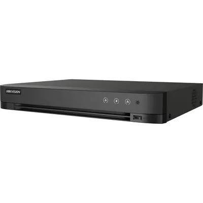 DVR Hikvision AcuSense 4 canale 5MP IDS-7204HUHI-M1/XT/4A+4/1ALM, H.265 Pro+/H.265 Pro/H.265/H.264+/H.264 video compression, BNC