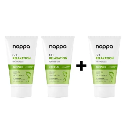 Set 2+1 gratis - Gel relaxant pt picioarele obosite cu complex LEGACTIF - 150 ml