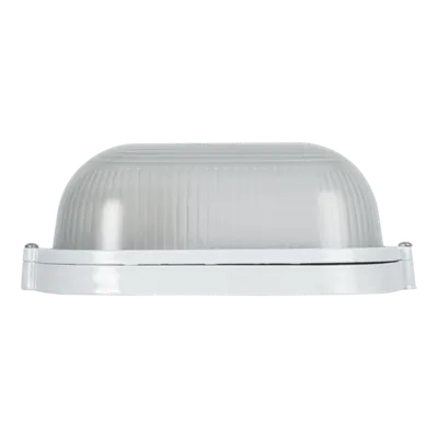 Lampa BAT Ovala 1xE27 60W Alb