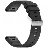 Curea Techsuit W071 pentru Garmin Watch Fenix Series, 26mm, Neagra