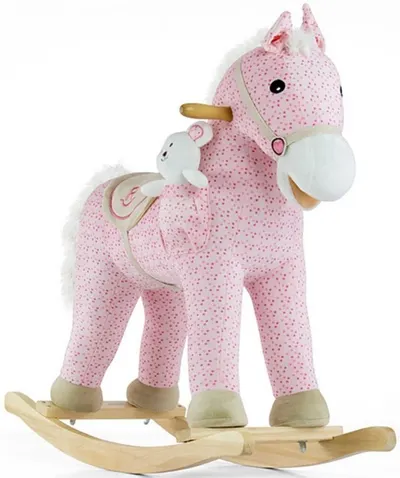 Jucarie balansoar Milly Mally - Pony, roz