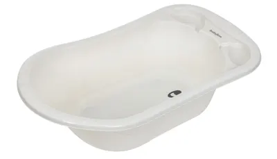 Cadă pentru bebeluși cu sifon BabyJem - 50 l, Sand Beige