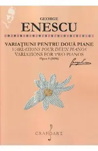 Variatiuni pentru doua piane Opus 5 (1898)