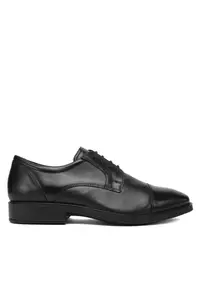 Pantofi barbati - din piele naturala - negru