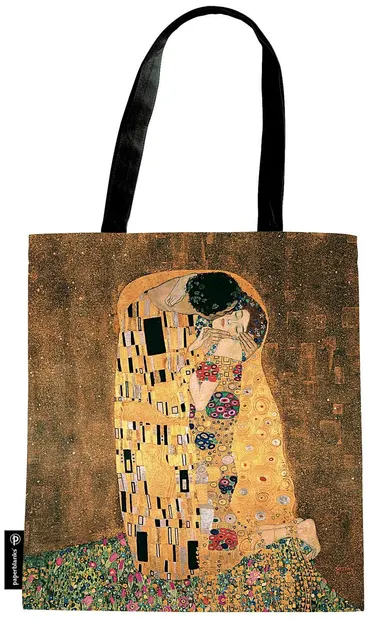 Geantă textilă Paperblanks Klimt - The Kiss
