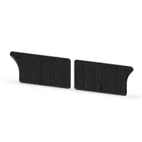 Set covorase auto din cauciuc Ford Galaxy 1 Alhambra Sharan 1995-2010 Rindul 3 de scaune, presuri FROGUM, negre, 2 buc.