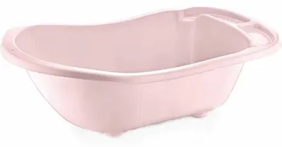 Cadă cu scurgere BabyJem - 89 cm, roz