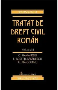 Tratat de drept civil roman Vol.2
