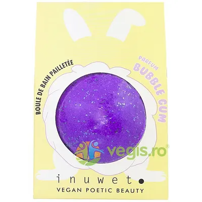 Bila de Baie cu Sclipici si Parfum de Guma de Mestecat 120g