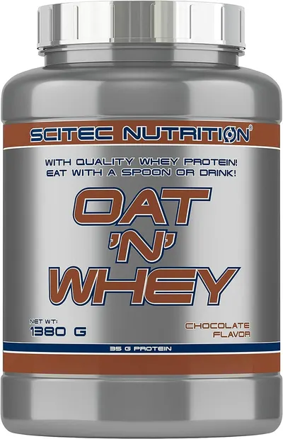 Oat N Whey, vanilie, 1380 g, Scitec Nutrition