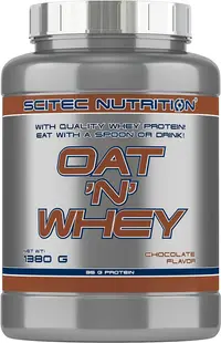 Oat N Whey, vanilie, 1380 g, Scitec Nutrition