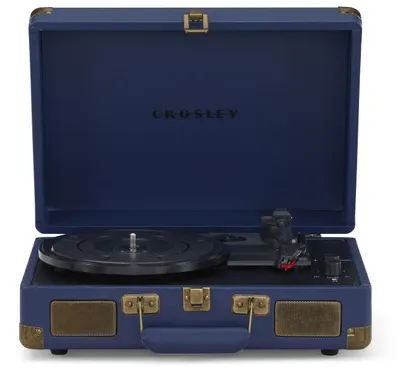 Pick-up Crosley - Cruiser Plus, manual, albastru inchis