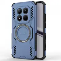 Husa MagSafe pentru Xiaomi Poco M8 Pro / Redmi Note 15 Pro+ 5G, Techsuit, ArmorMag, Albastra