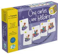 Joc educativ Cinq cartes, une histoire (Limba Franceză)