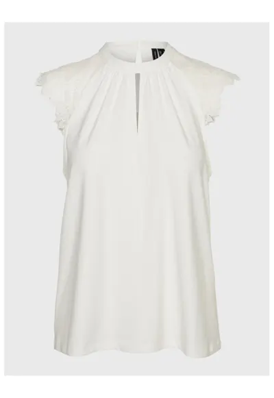 Bluza dama - 301750703 - Poliester - Alb